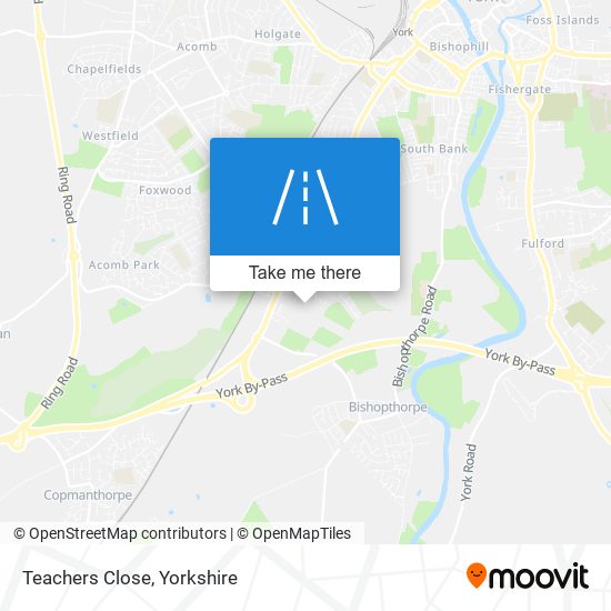 Teachers Close map