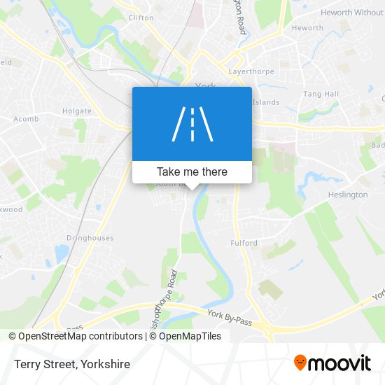 Terry Street map