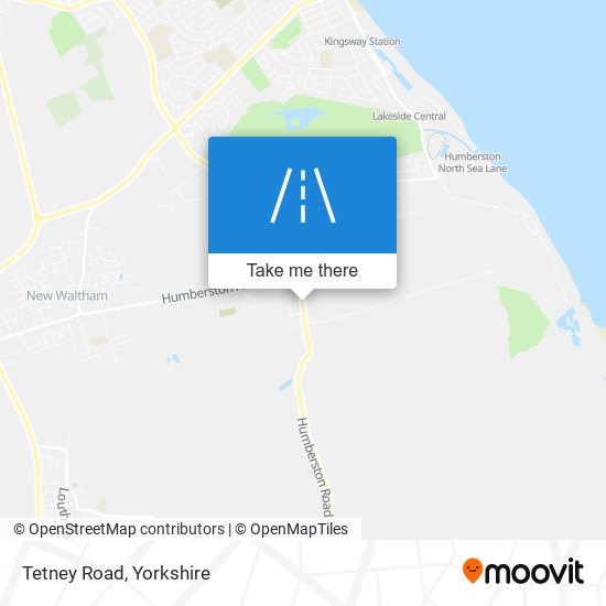 Tetney Road map