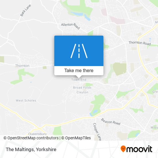 The Maltings map