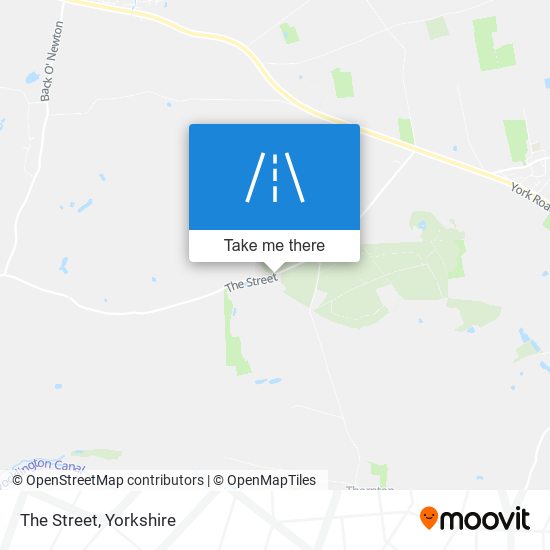 The Street map