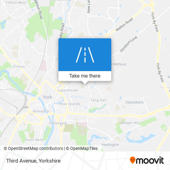 Third Avenue map