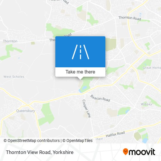 Thornton View Road map