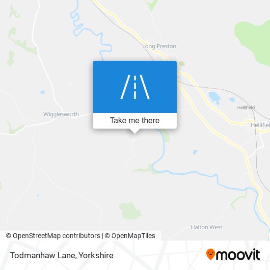 Todmanhaw Lane map