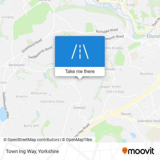 Town Ing Way map