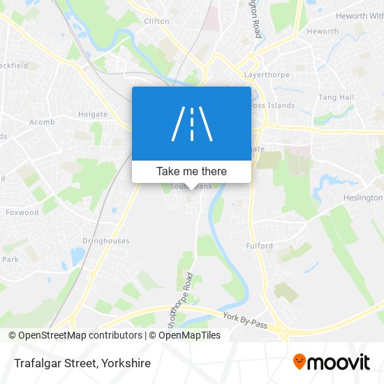 Trafalgar Street map