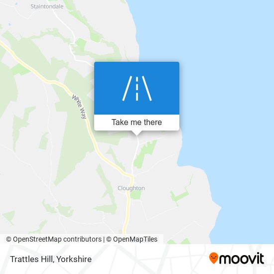 Trattles Hill map