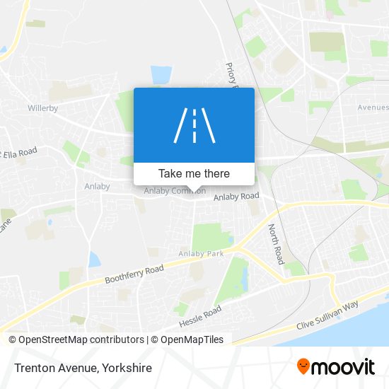 Trenton Avenue map