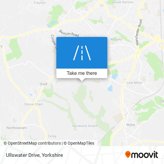 Ullswater Drive map