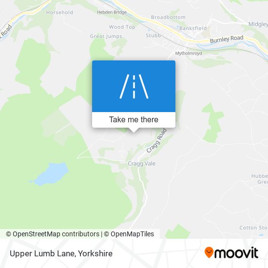 Upper Lumb Lane map