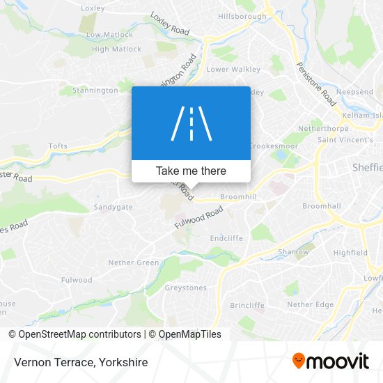 Vernon Terrace map