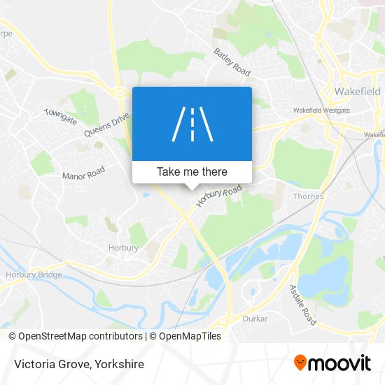 Victoria Grove map