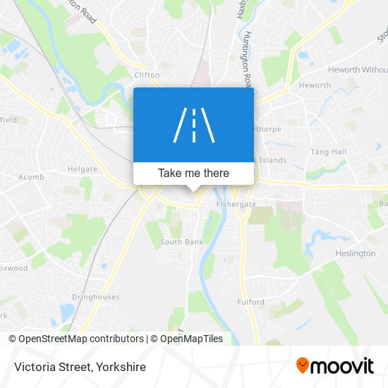Victoria Street map