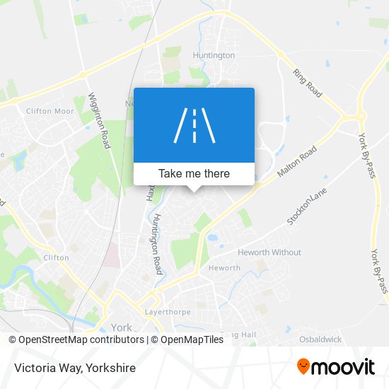 Victoria Way map