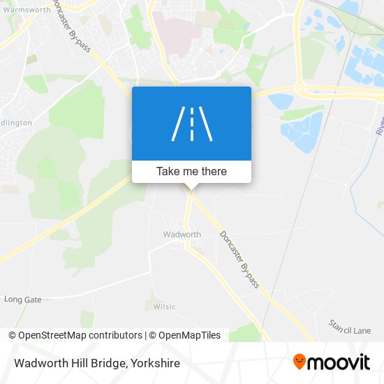 Wadworth Hill Bridge map