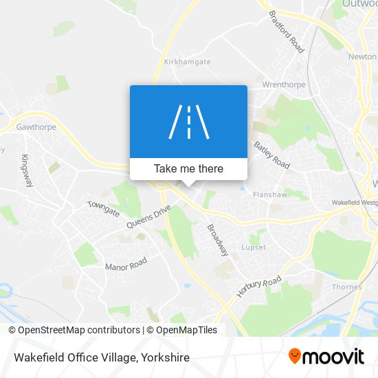 Wakefield Office Village map