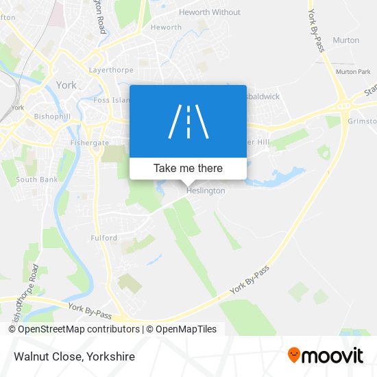 Walnut Close map