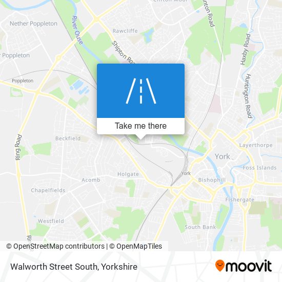 Walworth Street South map