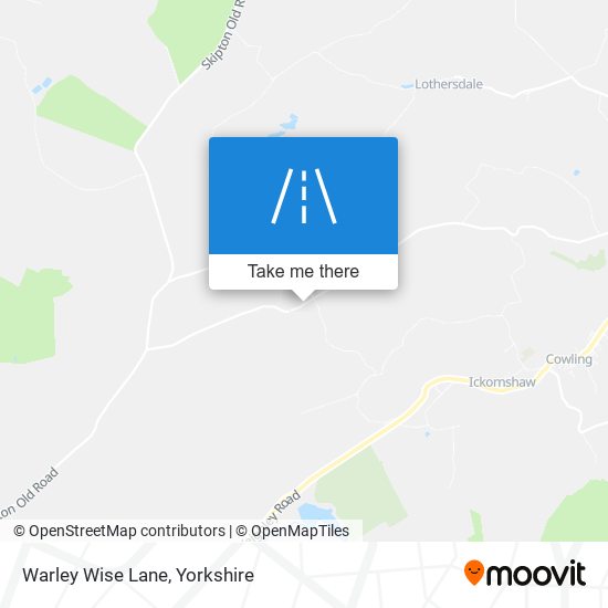 Warley Wise Lane map