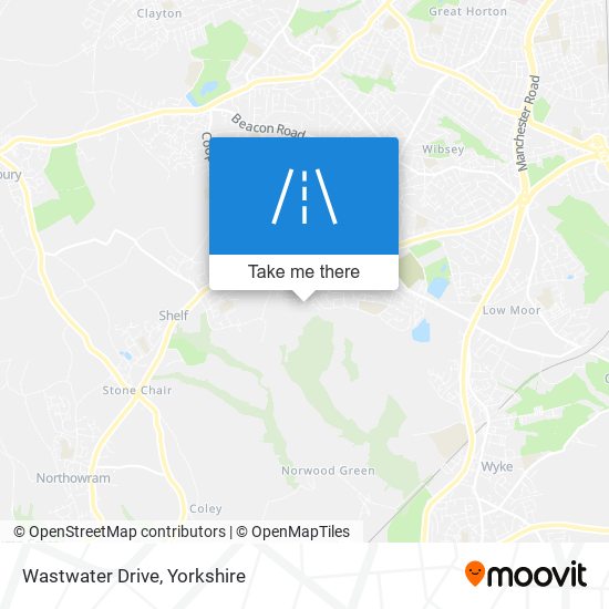 Wastwater Drive map