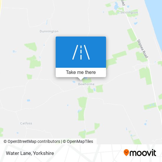 Water Lane map