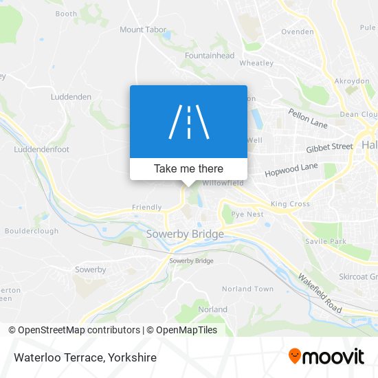 Waterloo Terrace map