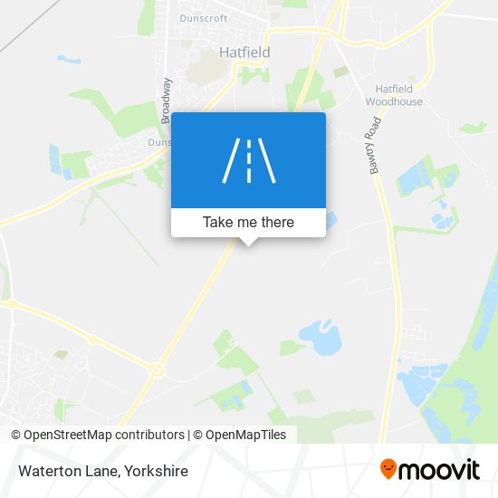 Waterton Lane map