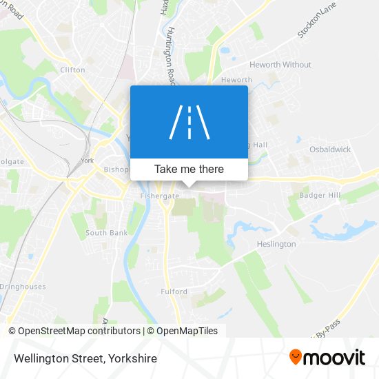 Wellington Street map
