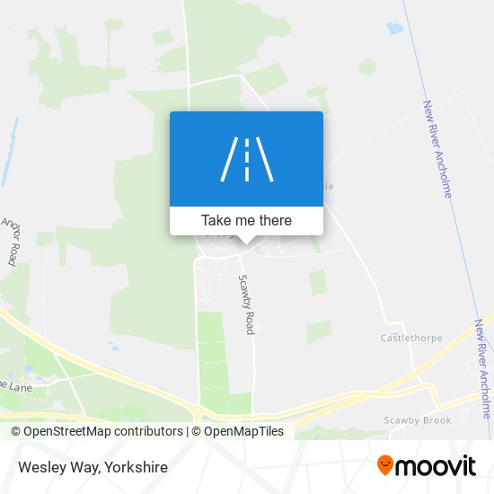 Wesley Way map