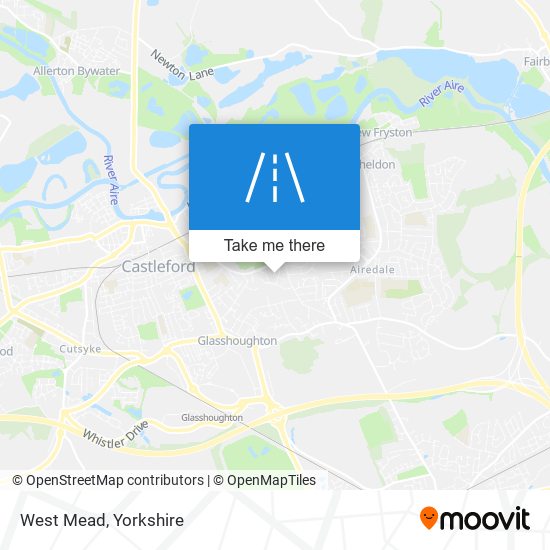 West Mead map