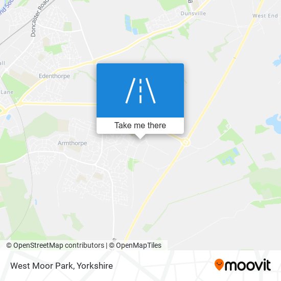 West Moor Park map
