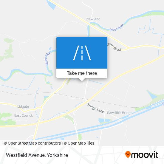 Westfield Avenue map