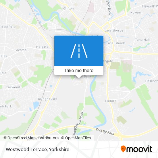 Westwood Terrace map
