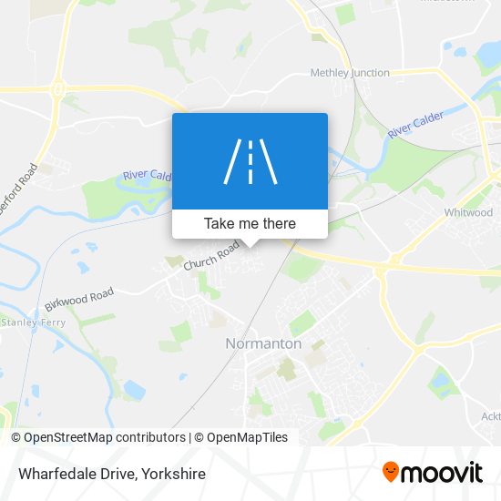 Wharfedale Drive map