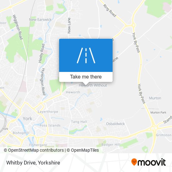 Whitby Drive map