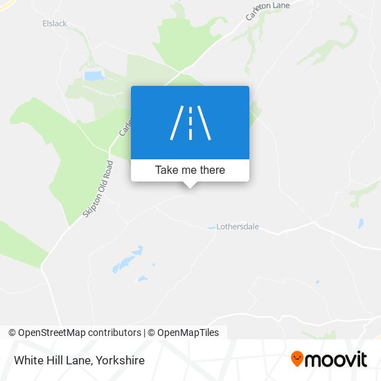 White Hill Lane map