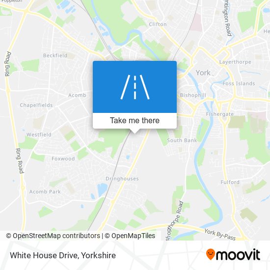 White House Drive map