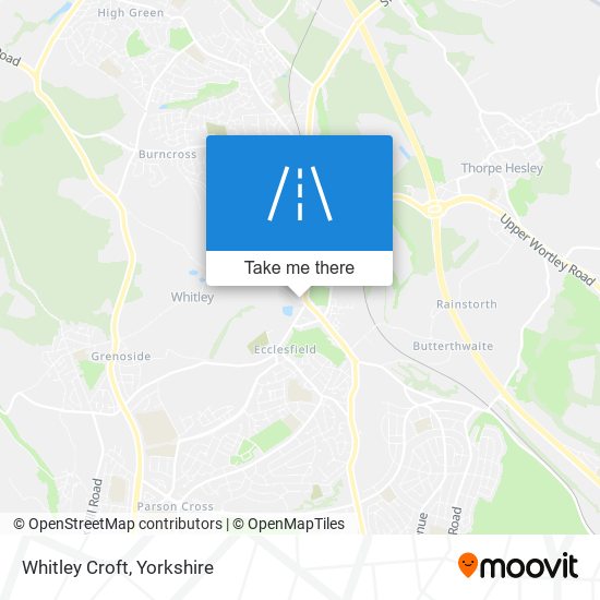 Whitley Croft map
