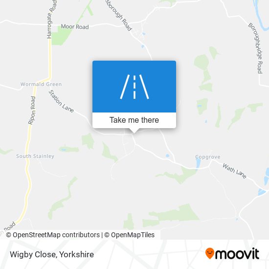 Wigby Close map