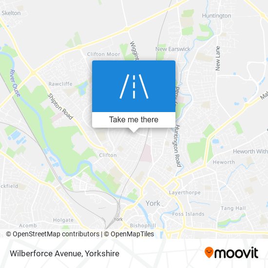 Wilberforce Avenue map