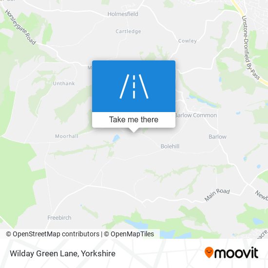 Wilday Green Lane map