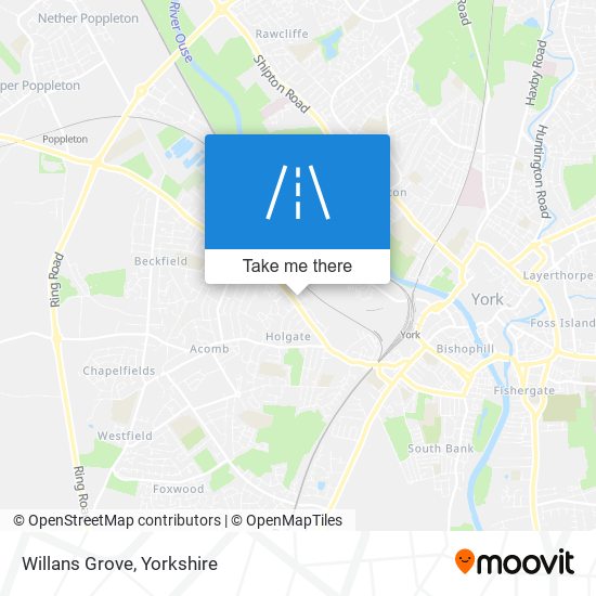 Willans Grove map