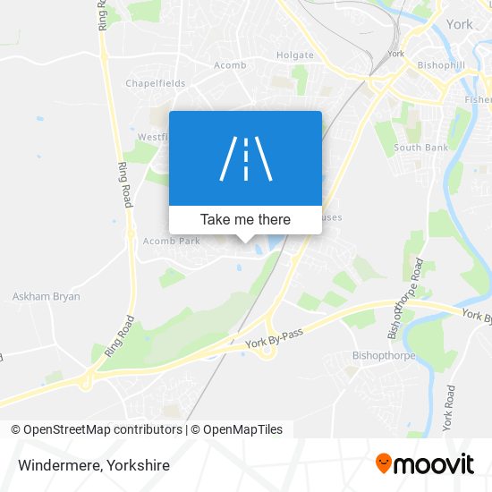 Windermere map
