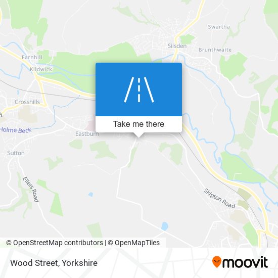 Wood Street map