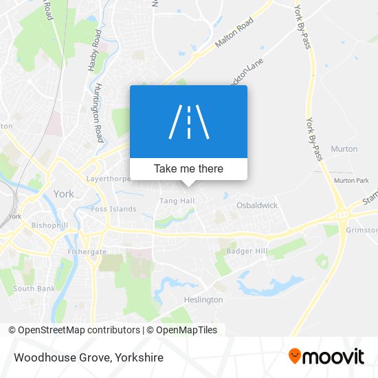 Woodhouse Grove map