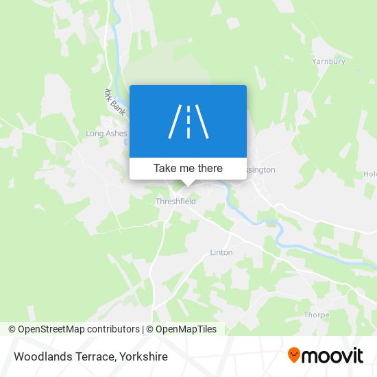 Woodlands Terrace map