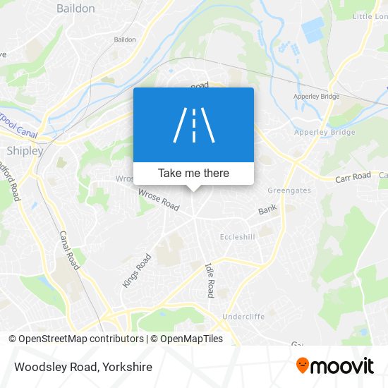 Woodsley Road map