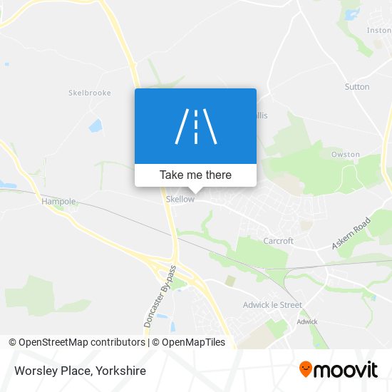 Worsley Place map