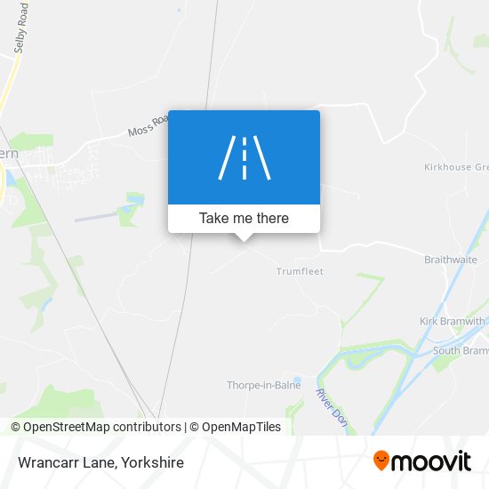 Wrancarr Lane map