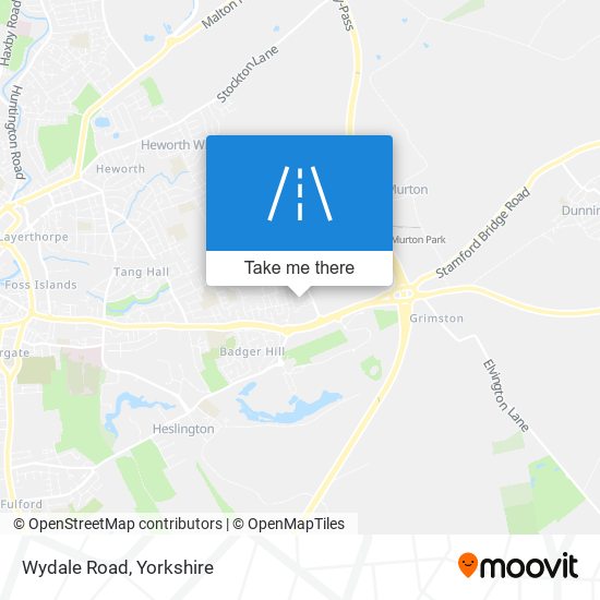 Wydale Road map